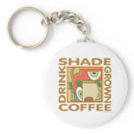 Eco-Friendly Shade Coffee keychains