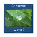 ECO FRIENDLY WATER CONSERVATION Gifts & Gear magnets