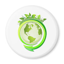 Eco Nuevo Refrigerator Magnet