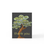 Eco Tree Thank You Notecard