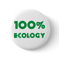 Ecology & Recycle Products and Designs! Pinback Button