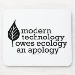 Ecology / Technology Quote mousepads