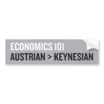 Economics Bumper Sticker