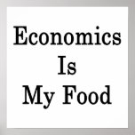 Economics Is My Food Poster
