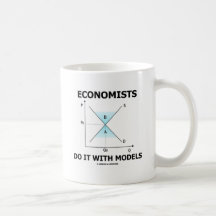 Economists Do It With Models (Economics Humour) Mug