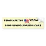 ECONOMY IN THE US.. bumper stickers