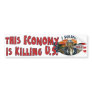 Economy is Killing U.S. Bumper Stickers