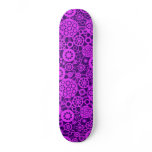 Ecosystem - Light Violet on Deep Purple skateboards
