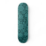 Ecosystem - Ocean Green on Dark Green skateboards