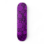 Ecosystem - Purple on Black skateboards