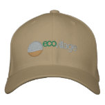 Ecovillage Logo embroidered hats