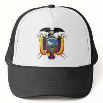 Ecuador. Coat of Arms Hats