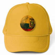 Ecuador Elt Tri soccer futbol ball gifts Mesh Hats