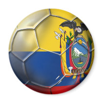 Ecuador Elt Tri soccer futbol ball gifts Refrigerator Magnet