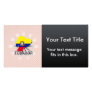 Ecuador Flag Map 2.0 Personalised Photo Card
