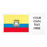 Ecuador Flag photo cards