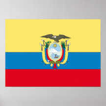 Ecuador Flag Posters