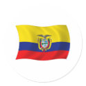 Ecuador Flag Sticker
