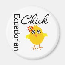 Ecuadorian Chick Magnets
