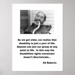 Ed Roberts ADA speech posters