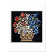 Edelweiss Bouquet Post Card