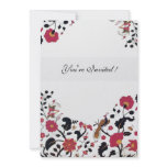 EDEN ,black and white ,red pink Custom Announcement