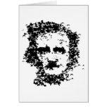Edgar Allan Poe Greeting Card