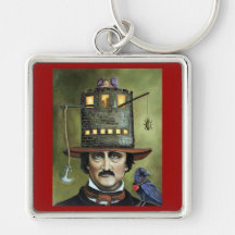 Edgar Allan Poe Key Chain