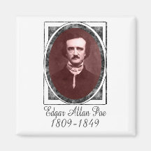 Edgar Allan Poe Magnets