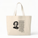 Edgar Allan Poe Poem ALONE bags