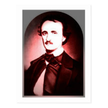 Edgar Allan Poe post card one