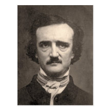 Edgar Allan Poe Postcard