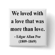 Edgar Allen Poe Quote 12a Buttons