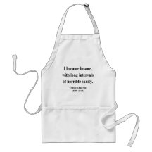 Edgar Allen Poe Quote 2a Aprons