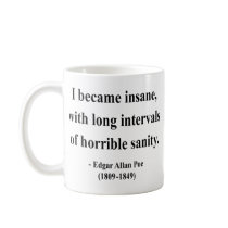 Edgar Allen Poe Quote 2a Coffee Mugs