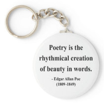 Edgar Allen Poe Quote 5a Key Chains