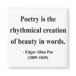 Edgar Allen Poe Quote 5a magnets