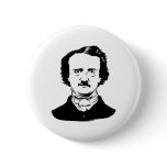 Edgar Allen Poe Raven buttons