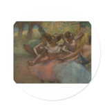 Edgar Degas - 4 Ballerinas on Stage 1885-90 Dancer stickers