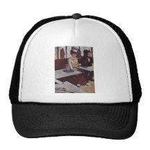 Edgar Degas - Absinthe 1876 man Woman Cafe oil Trucker Hats