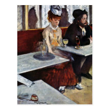Edgar Degas - Absinthe Post Card
