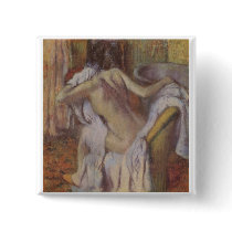 Edgar Degas - After Bath to Dry Wife nude 1896-98 Pins