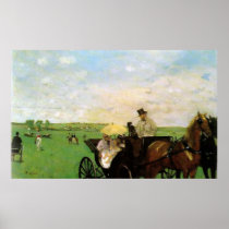 Edgar Degas - At country Races 1872 Horse Scape