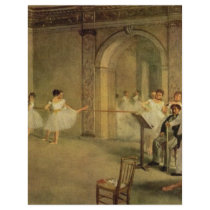 Edgar Degas-Ballerinas Flyer Design