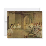 Edgar Degas-Ballerinas invitations