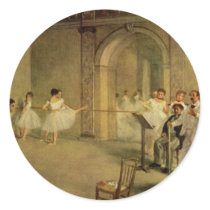 Edgar Degas-Ballerinas Sticker