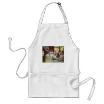 Edgar Degas - Ballet 1879-80 Shoe Stair Dancer Oil Apron