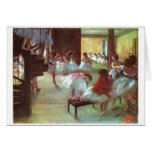 Edgar Degas - Ballet 1879-80 Shoe Stair Dancer Oil cards