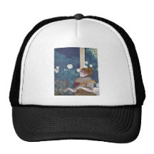 Edgar Degas - Cafe Concert Song of Dog 1875-77 Hat