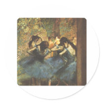 Edgar Degas - Dancer in Blue Ballet Ballerina Tutu